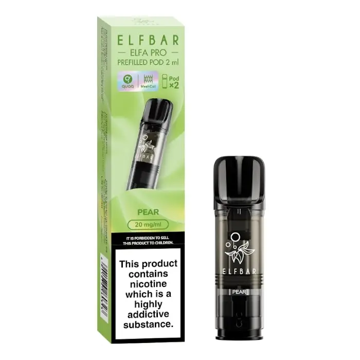 Pear Elfa Pro Prefilled Pod By ElfBar